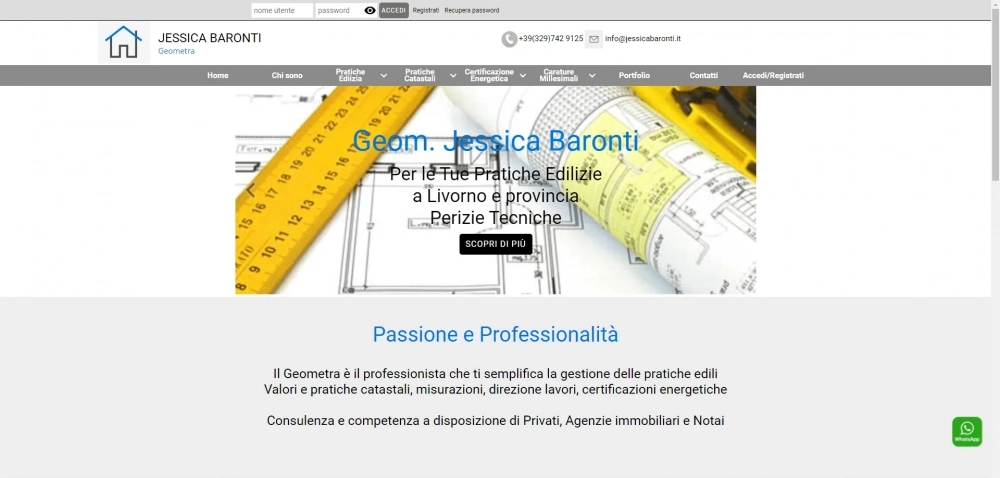 sito web jessica baronti