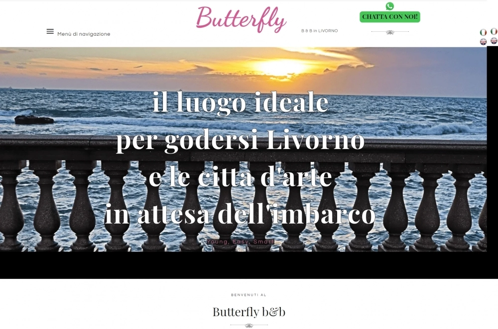 sito web butterfly livorno