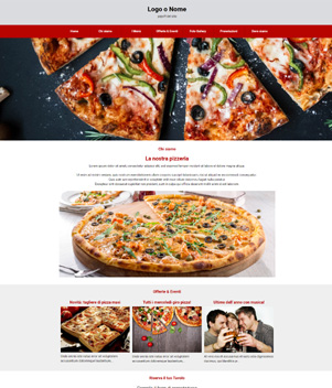 sito web pizzeria template 10034